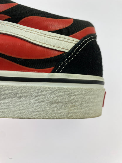 【中古品】【メンズ】 VANS ヴァンズ OLD SKOOL FLAME オールドスクール スニーカー 靴 163-260527-yn-06-min サイズ：26.5cm カラー：ブラック 万代Net店