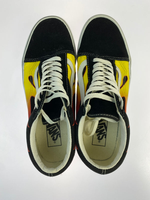 【中古品】【メンズ】 VANS ヴァンズ OLD SKOOL FLAME オールドスクール スニーカー 靴 163-260527-yn-06-min サイズ：26.5cm カラー：ブラック 万代Net店