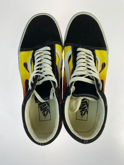 【中古品】【メンズ】 VANS ヴァンズ OLD SKOOL FLAME オールドスクール スニーカー 靴 163-260527-yn-06-min サイズ：26.5cm カラー：ブラック 万代Net店