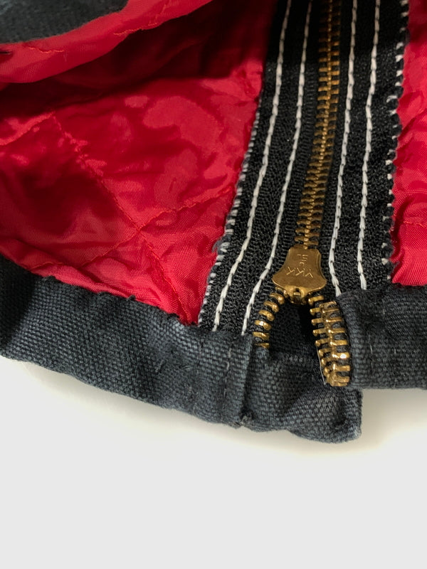 【中古品】【メンズ】 CARHARTT カーハート QUILTING OVERALL R38 BLK キルティング オーバーオール メンズ つなぎ サロペット オールインワン ジャンプスーツ 157-260612-em-50-min サイズ：38×28 カラー：ブラック 万代Net店