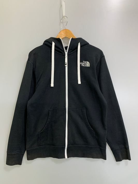 【中古品】【メンズ】 THE NORTH FACE ザ・ノースフェイス REARVIEW FULL ZIP HOODIE NT12340 リバーシブル フルジップフーディー メンズ アウター スウェット パーカー 144-260612-em-37-min サイズ：M カラー：ブラック 万代Net店