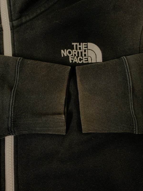 【中古品】【メンズ】 THE NORTH FACE ザ・ノースフェイス REARVIEW FULL ZIP HOODIE NT12340 リバーシブル フルジップフーディー メンズ アウター スウェット パーカー 144-260612-em-37-min サイズ：M カラー：ブラック 万代Net店