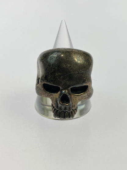 【中古品】【メンズ】 CRAZY PIG クレイジーピッグ EVIL SKULL RING スカル リング 指輪 192-260527-yn-17-min 万代Net店