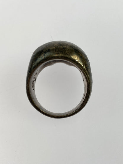 【中古品】【メンズ】 CRAZY PIG クレイジーピッグ EVIL SKULL RING スカル リング 指輪 192-260527-yn-17-min 万代Net店
