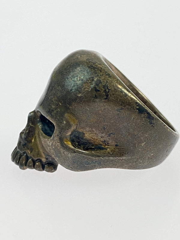 【中古品】【メンズ】 CRAZY PIG クレイジーピッグ EVIL SKULL RING スカル リング 指輪 192-260527-yn-17-min 万代Net店