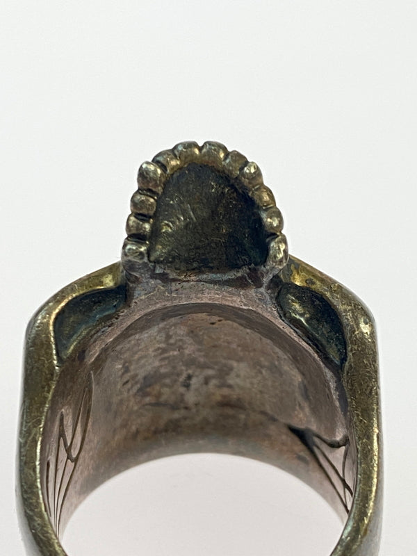 【中古品】【メンズ】 CRAZY PIG クレイジーピッグ EVIL SKULL RING スカル リング 指輪 192-260527-yn-17-min 万代Net店