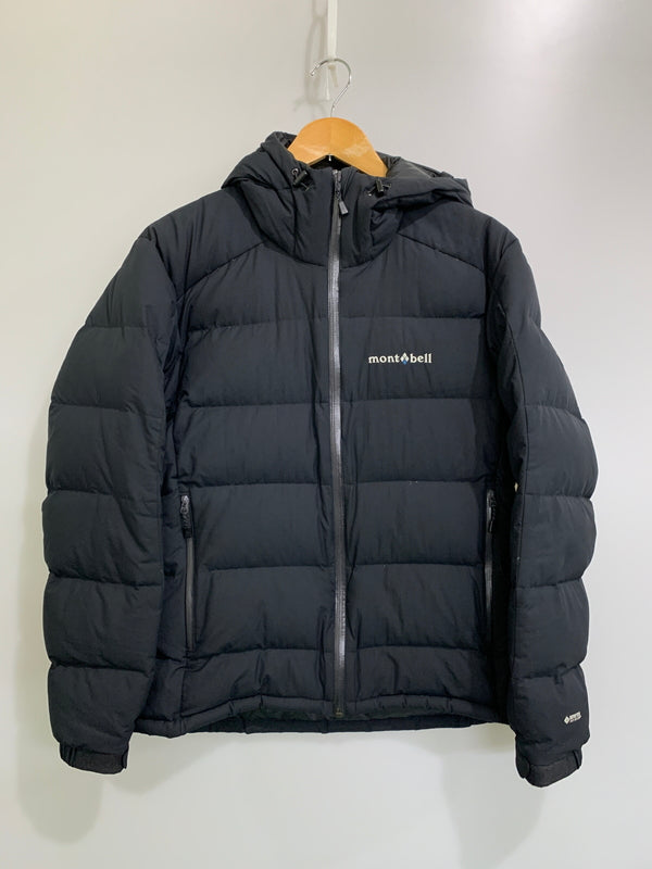 【中古品】【メンズ】 MONT-BELL モンベル 1101501 PERMANENT FROST LIGHT DOWN ダウンジャケット アウター 144-260604-AS-53-min サイズ：S カラー：ブラック 万代Net店