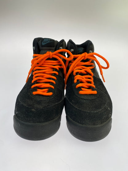 【中古品】【メンズ】 NIKE ナイキ AIR APPROACH MID 2.4 330081-008 エアアプローチ ミッド スニーカー 靴 160-260527-yn-01-min サイズ：27.0cm US9 カラー：BLACK/TOTAL ORANGE-ANTHRACITE 万代Net店