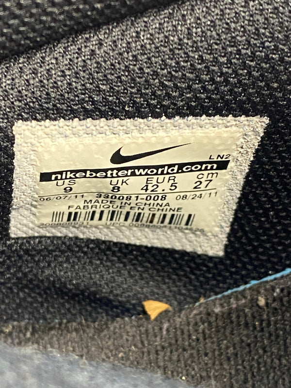 【中古品】【メンズ】 NIKE ナイキ AIR APPROACH MID 2.4 330081-008 エアアプローチ ミッド スニーカー 靴 160-260527-yn-01-min サイズ：27.0cm US9 カラー：BLACK/TOTAL ORANGE-ANTHRACITE 万代Net店