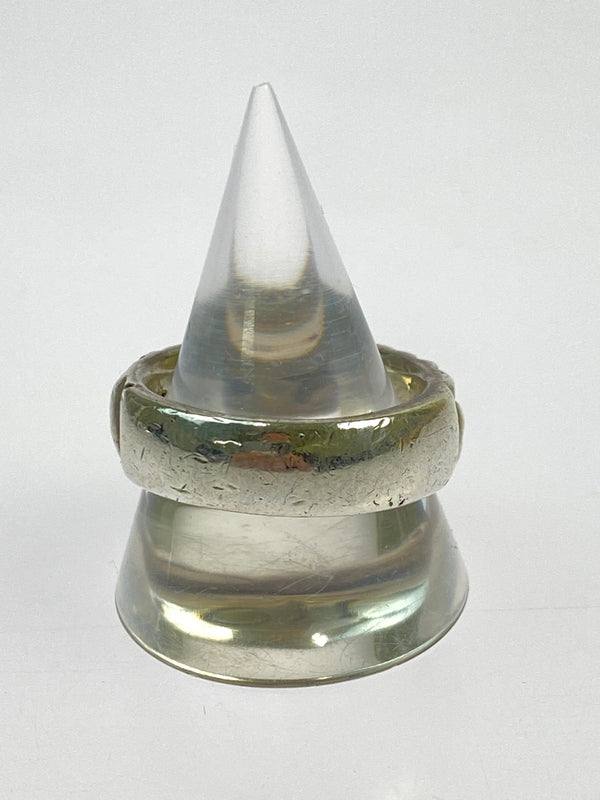 【中古品】【メンズ】 LEONARD KAMHOUT レナードカムホート LOVE BITE RING ラブバイト リング 指輪 アクセサリー 192-260603-em-26-min カラー：シルバー 万代Net店