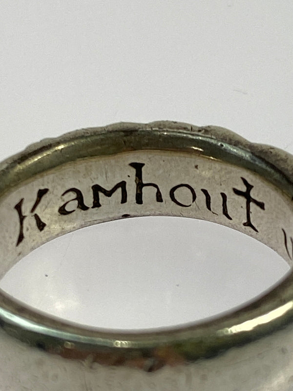 【中古品】【メンズ】 LEONARD KAMHOUT レナードカムホート LOVE BITE RING ラブバイト リング 指輪 アクセサリー 192-260603-em-26-min カラー：シルバー 万代Net店