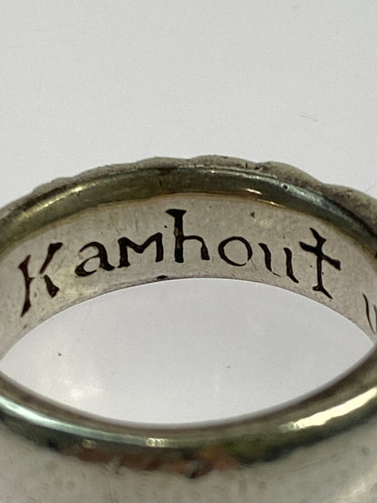 【中古品】【メンズ】 LEONARD KAMHOUT レナードカムホート LOVE BITE RING ラブバイト リング 指輪 アクセサリー 192-260603-em-26-min カラー：シルバー 万代Net店