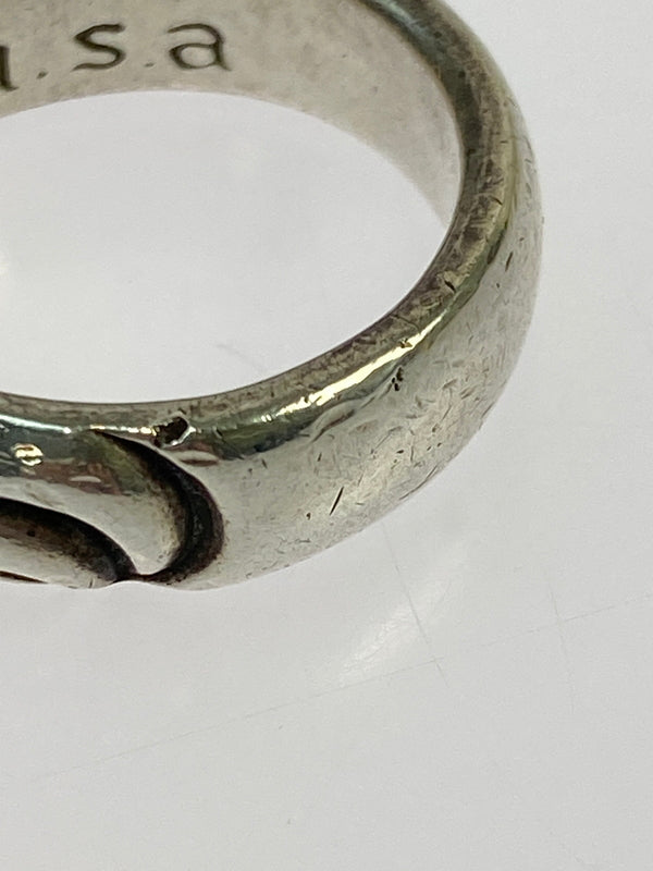 【中古品】【メンズ】 LEONARD KAMHOUT レナードカムホート LOVE BITE RING ラブバイト リング 指輪 アクセサリー 192-260603-em-26-min カラー：シルバー 万代Net店