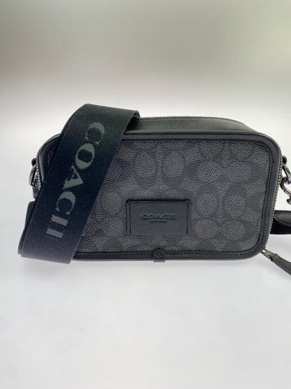 【中古品】【メンズ】 COACH コーチ ワイアット クロスボディ バッグ CW365 ショルダーバッグ 180-260530-KS-16-min カラー：ブラック 万代Net店