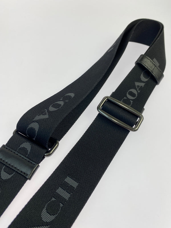 【中古品】【メンズ】 COACH コーチ ワイアット クロスボディ バッグ CW365 ショルダーバッグ 180-260530-KS-16-min カラー：ブラック 万代Net店