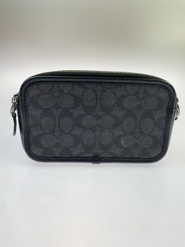 【中古品】【メンズ】 COACH コーチ ワイアット クロスボディ バッグ CW365 ショルダーバッグ 180-260530-KS-16-min カラー：ブラック 万代Net店