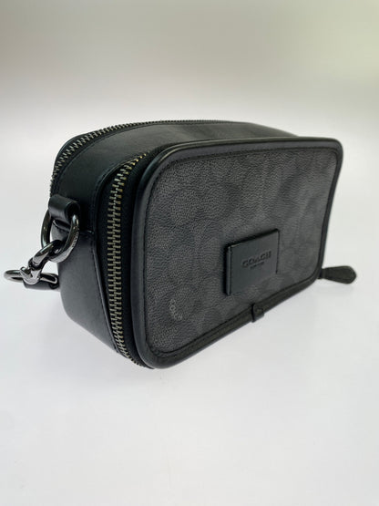 【中古品】【メンズ】 COACH コーチ ワイアット クロスボディ バッグ CW365 ショルダーバッグ 180-260530-KS-16-min カラー：ブラック 万代Net店