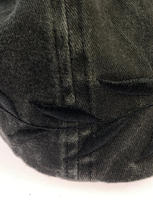 【中古品】【メンズ】 CHILLIN チリン CRASH DENIM SNAPBACK CAP クラッシュ デニム スナップバック キャップ 帽子 185-260530-KS-07-min サイズ：F カラー：ブラック 万代Net店