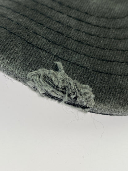 【中古品】【メンズ】 CHILLIN チリン CRASH DENIM SNAPBACK CAP クラッシュ デニム スナップバック キャップ 帽子 185-260530-KS-07-min サイズ：F カラー：ブラック 万代Net店