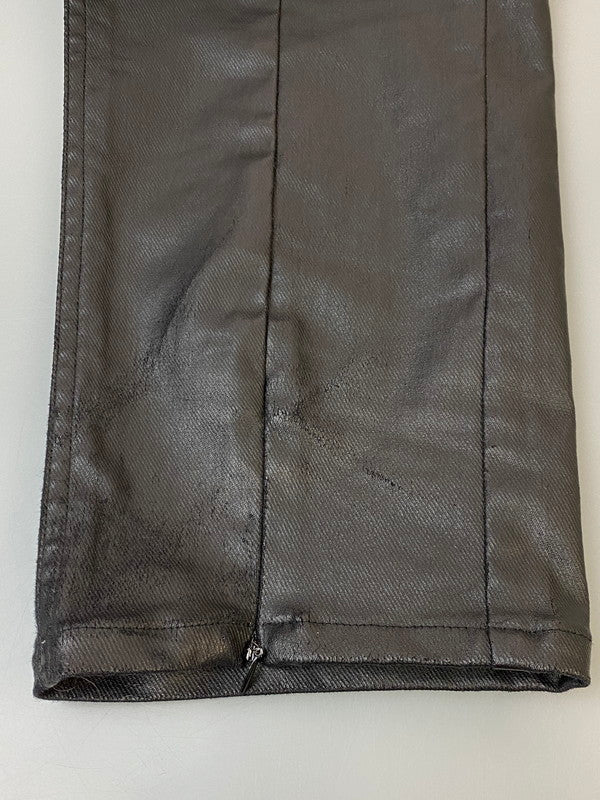【中古品】【メンズ】 WANNA ワナ PU LEATHER PANTS 合成皮革 レザーパンツ ボトムス 合皮 153-260606-kt-02-min サイズ：1 カラー：ブラック 万代Net店