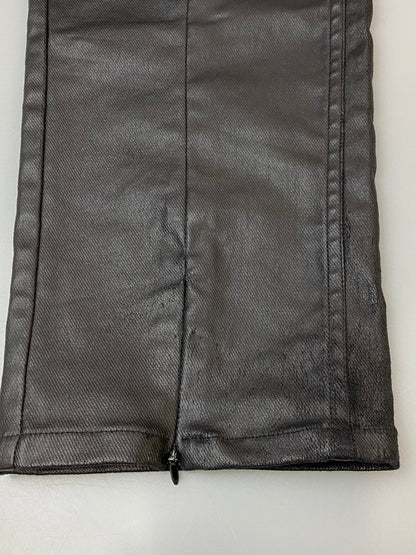 【中古品】【メンズ】 WANNA ワナ PU LEATHER PANTS 合成皮革 レザーパンツ ボトムス 合皮 153-260606-kt-02-min サイズ：1 カラー：ブラック 万代Net店
