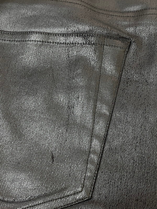 【中古品】【メンズ】 WANNA ワナ PU LEATHER PANTS 合成皮革 レザーパンツ ボトムス 合皮 153-260606-kt-02-min サイズ：1 カラー：ブラック 万代Net店