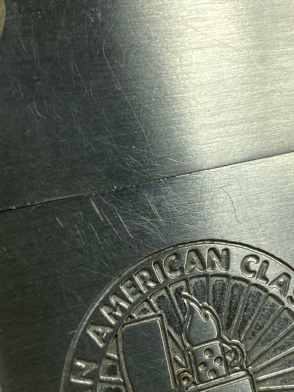 【中古品】【メンズ/レディース】 ZIPPO ジッポ AN AMERICAN CLASSIC 1932-1992 アメリカン クラシック オイルライター 206-260603-em-28-min カラー：シルバー 万代Net店