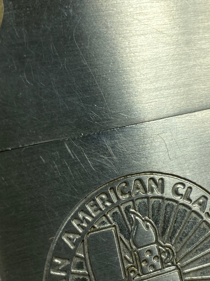 【中古品】【メンズ/レディース】 ZIPPO ジッポ AN AMERICAN CLASSIC 1932-1992 アメリカン クラシック オイルライター 206-260603-em-28-min カラー：シルバー 万代Net店