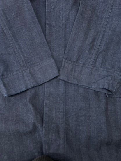 【中古品】【メンズ】 The Stylist Japan ザ・スタイリストジャパン SHAWL COLLAR GOWN COAT TSJB-75203-24 ショールカラー ガウンコート ライトアウター 178-260627-kk-05-hon サイズ：S カラー：インディゴ 万代Net店