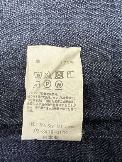 【中古品】【メンズ】 The Stylist Japan ザ・スタイリストジャパン SHAWL COLLAR GOWN COAT TSJB-75203-24 ショールカラー ガウンコート ライトアウター 178-260627-kk-05-hon サイズ：S カラー：インディゴ 万代Net店