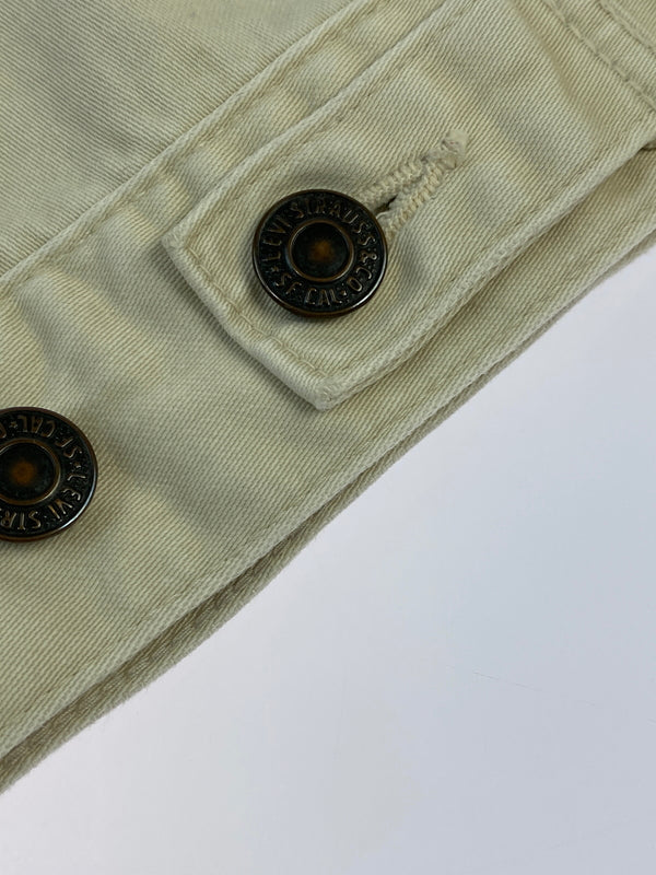 【現状渡し品】【メンズ】 LEVI'S リーバイス 70505-11 ピケジャケット アウター 146-260604-AS-23-min サイズ：下記参照 カラー：オフホワイト 万代Net店