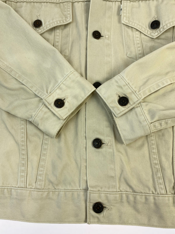 【現状渡し品】【メンズ】 LEVI'S リーバイス 70505-11 ピケジャケット アウター 146-260604-AS-23-min サイズ：下記参照 カラー：オフホワイト 万代Net店