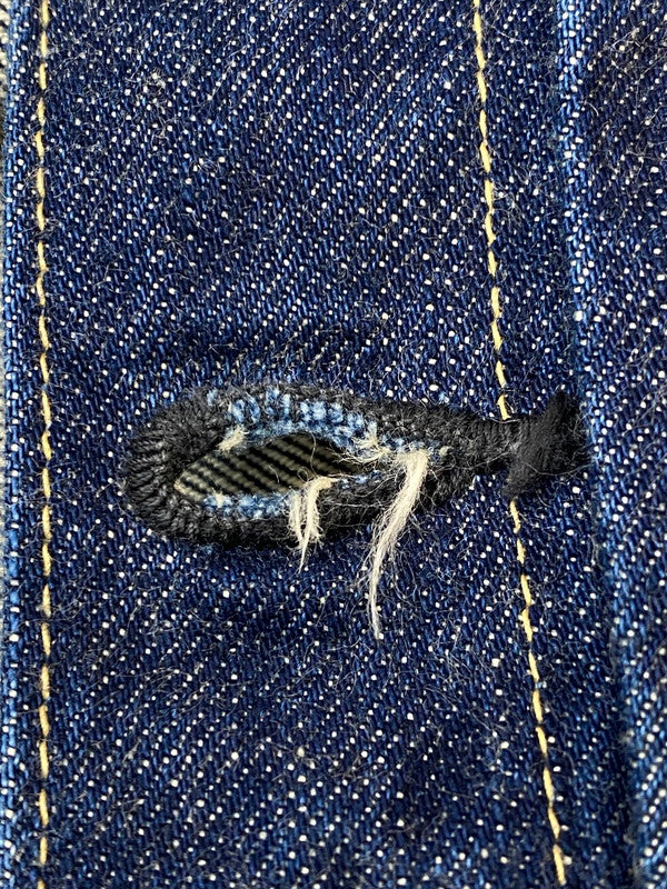 【中古品】【メンズ】 BUZZ RICKSON'S バズリクソンズ 041 大戦モデル DENIM JACKET デニムジャケット アウター Gジャン 145-260605-kt-04-min サイズ：48 カラー：ブルー 万代Net店