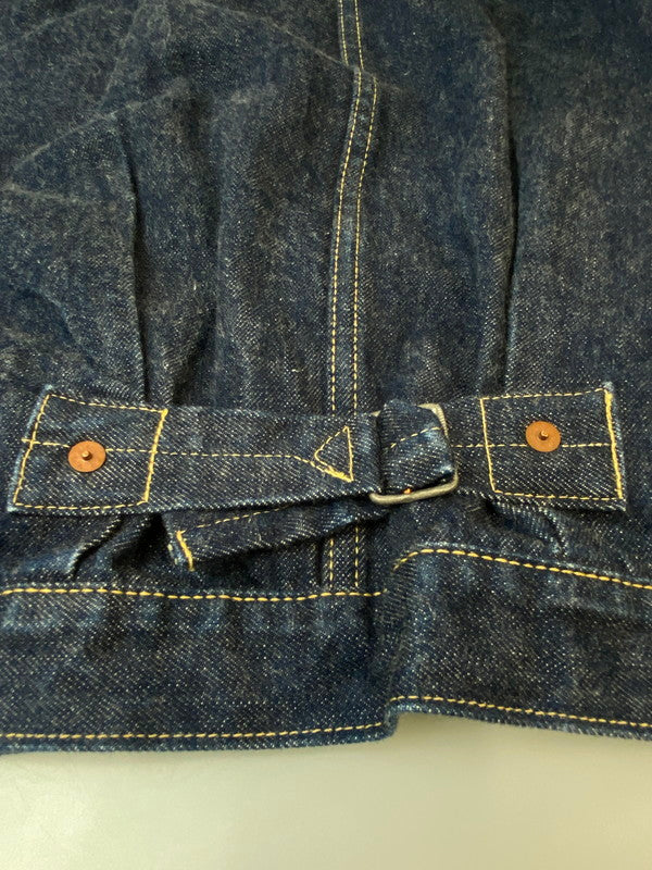 【中古品】【メンズ】 BUZZ RICKSON'S バズリクソンズ 041 大戦モデル DENIM JACKET デニムジャケット アウター Gジャン 145-260605-kt-04-min サイズ：48 カラー：ブルー 万代Net店