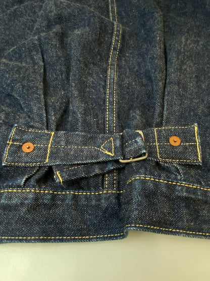 【中古品】【メンズ】 BUZZ RICKSON'S バズリクソンズ 041 大戦モデル DENIM JACKET デニムジャケット アウター Gジャン 145-260605-kt-04-min サイズ：48 カラー：ブルー 万代Net店