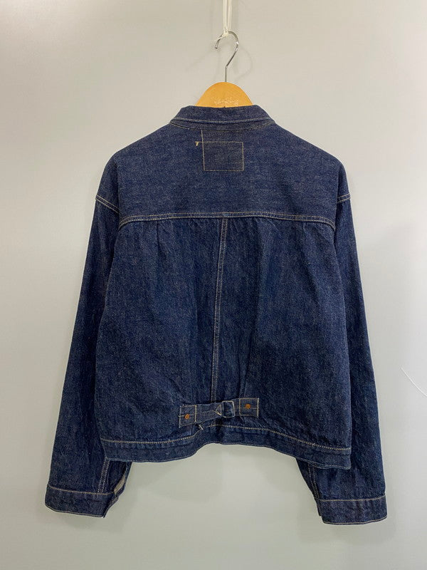【中古品】【メンズ】 BUZZ RICKSON'S バズリクソンズ 041 大戦モデル DENIM JACKET デニムジャケット アウター Gジャン 145-260605-kt-04-min サイズ：48 カラー：ブルー 万代Net店