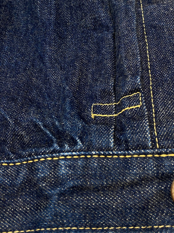 【中古品】【メンズ】 BUZZ RICKSON'S バズリクソンズ 041 大戦モデル DENIM JACKET デニムジャケット アウター Gジャン 145-260605-kt-04-min サイズ：48 カラー：ブルー 万代Net店