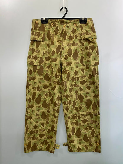 【中古品】【メンズ】 BUZZ RICKSON'S バズリクソンズ TROUSERS HERRINGBONE TWILL CAMOUFLAGE BR42585 トラウザーヘリンボーンツイルカモフラージュ ミリタリーパンツ 迷彩 156-260606-kt-04-min サイズ：W36 L31 カラー：マルチカラー 万代Net店