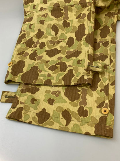【中古品】【メンズ】 BUZZ RICKSON'S バズリクソンズ TROUSERS HERRINGBONE TWILL CAMOUFLAGE BR42585 トラウザーヘリンボーンツイルカモフラージュ ミリタリーパンツ 迷彩 156-260606-kt-04-min サイズ：W36 L31 カラー：マルチカラー 万代Net店