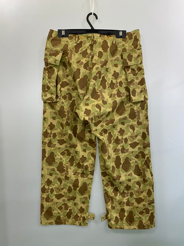 【中古品】【メンズ】 BUZZ RICKSON'S バズリクソンズ TROUSERS HERRINGBONE TWILL CAMOUFLAGE BR42585 トラウザーヘリンボーンツイルカモフラージュ ミリタリーパンツ 迷彩 156-260606-kt-04-min サイズ：W36 L31 カラー：マルチカラー 万代Net店