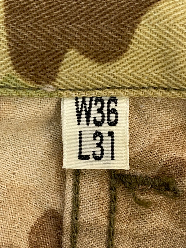 【中古品】【メンズ】 BUZZ RICKSON'S バズリクソンズ TROUSERS HERRINGBONE TWILL CAMOUFLAGE BR42585 トラウザーヘリンボーンツイルカモフラージュ ミリタリーパンツ 迷彩 156-260606-kt-04-min サイズ：W36 L31 カラー：マルチカラー 万代Net店
