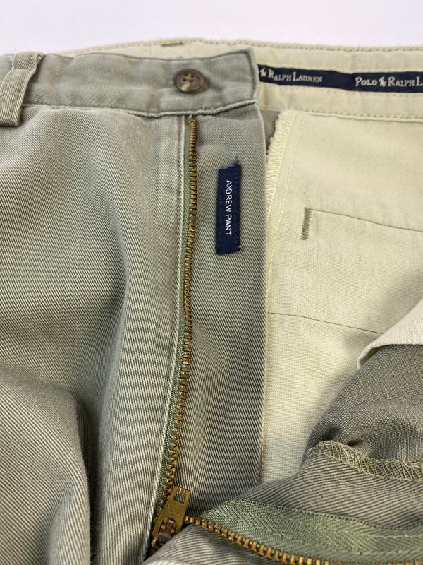【中古品】【メンズ】 POLO RALPH LAUREN ポロラルフローレン POLO CHINO PANT チノパンツ ボトムス 157-260531-AS-57-min サイズ：下記参照 カラー：グレー 万代Net店