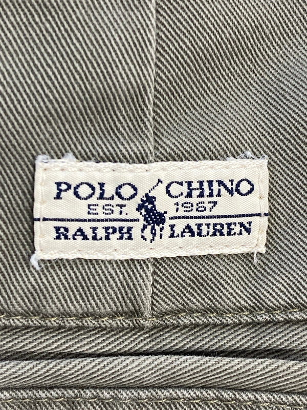 【中古品】【メンズ】 POLO RALPH LAUREN ポロラルフローレン POLO CHINO PANT チノパンツ ボトムス 157-260531-AS-57-min サイズ：下記参照 カラー：グレー 万代Net店