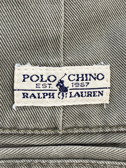 【中古品】【メンズ】 POLO RALPH LAUREN ポロラルフローレン POLO CHINO PANT チノパンツ ボトムス 157-260531-AS-57-min サイズ：下記参照 カラー：グレー 万代Net店