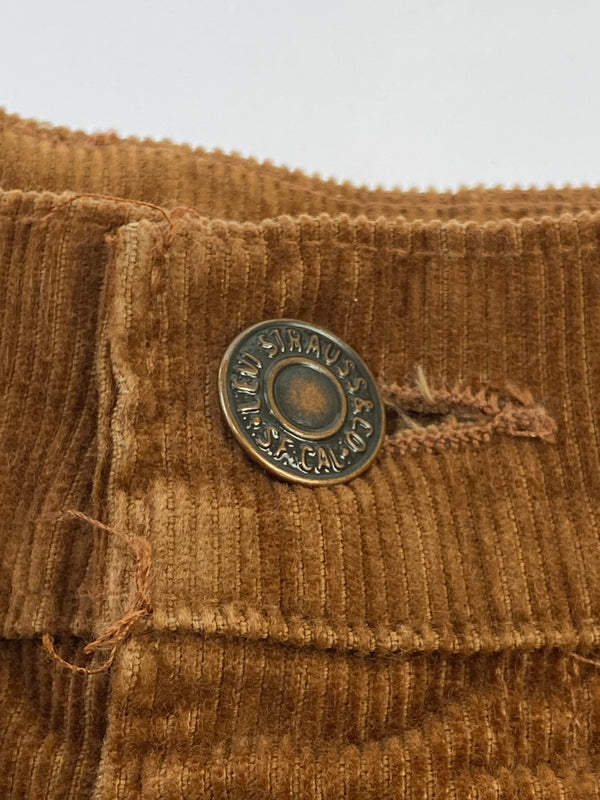 【中古品】【メンズ】 LEVI'S リーバイス 517-1582 80S CORDUROY PANT コーデュロイパンツ ボトムス ヴィンテージ 157-260531-AS-58-min サイズ：W31L32 カラー：ブラウン 万代Net店