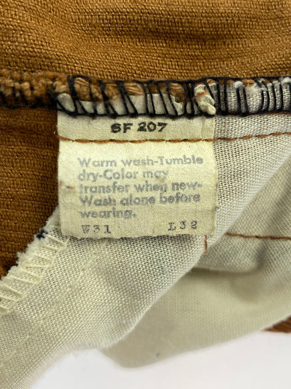 【中古品】【メンズ】 LEVI'S リーバイス 517-1582 80S CORDUROY PANT コーデュロイパンツ ボトムス ヴィンテージ 157-260531-AS-58-min サイズ：W31L32 カラー：ブラウン 万代Net店