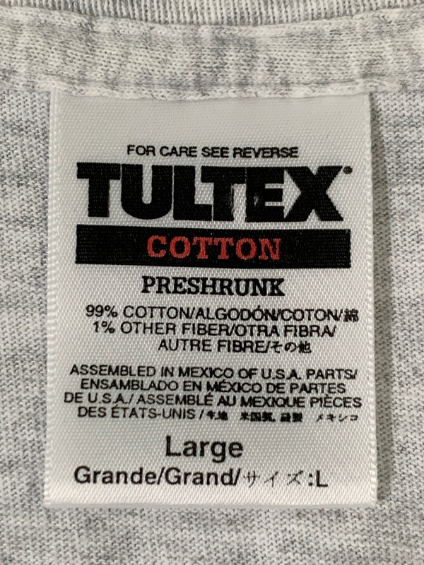 【中古品】【メンズ】 USED 90S MESSAGE TEE 半袖Tシャツ ショートスリーブ 146-260718-AS-25-min サイズ：L カラー：グレー 万代Net店