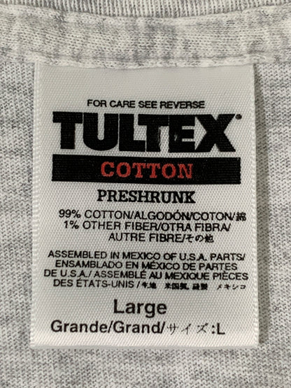 【中古品】【メンズ】 USED 90S MESSAGE TEE 半袖Tシャツ ショートスリーブ 146-260718-AS-25-min サイズ：L カラー：グレー 万代Net店