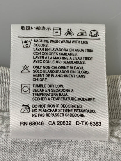 【中古品】【メンズ】 USED 90S MESSAGE TEE 半袖Tシャツ ショートスリーブ 146-260718-AS-25-min サイズ：L カラー：グレー 万代Net店