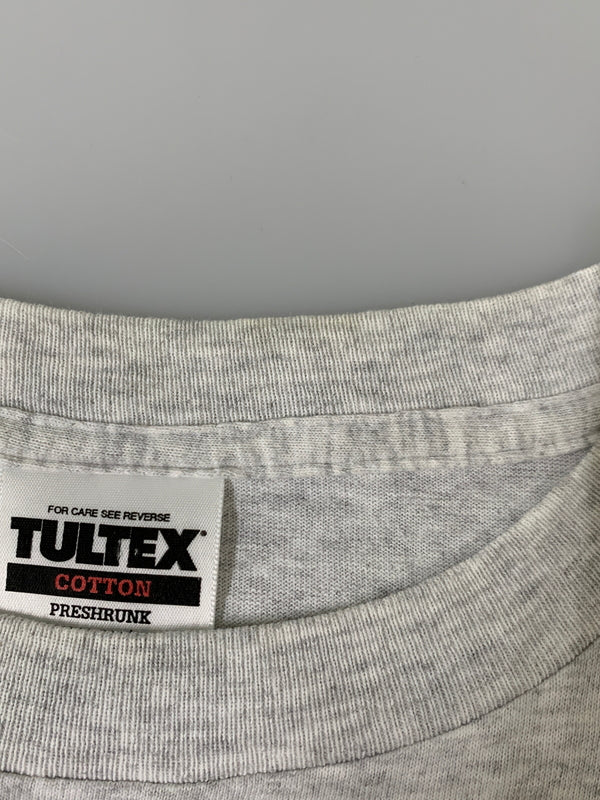 【中古品】【メンズ】 USED 90S MESSAGE TEE 半袖Tシャツ ショートスリーブ 146-260718-AS-25-min サイズ：L カラー：グレー 万代Net店